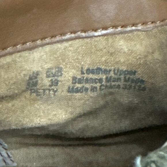 Sam Edelman Petty Suede Side Zip Booties Ankle Boots Tan Size 8 - Picture 12 of 12